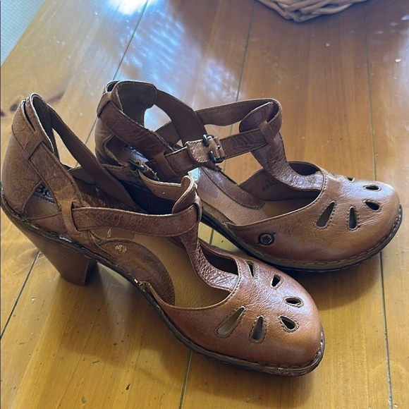 Born Shoes - Born Charisma Buckle Mary Jane' leather sandals